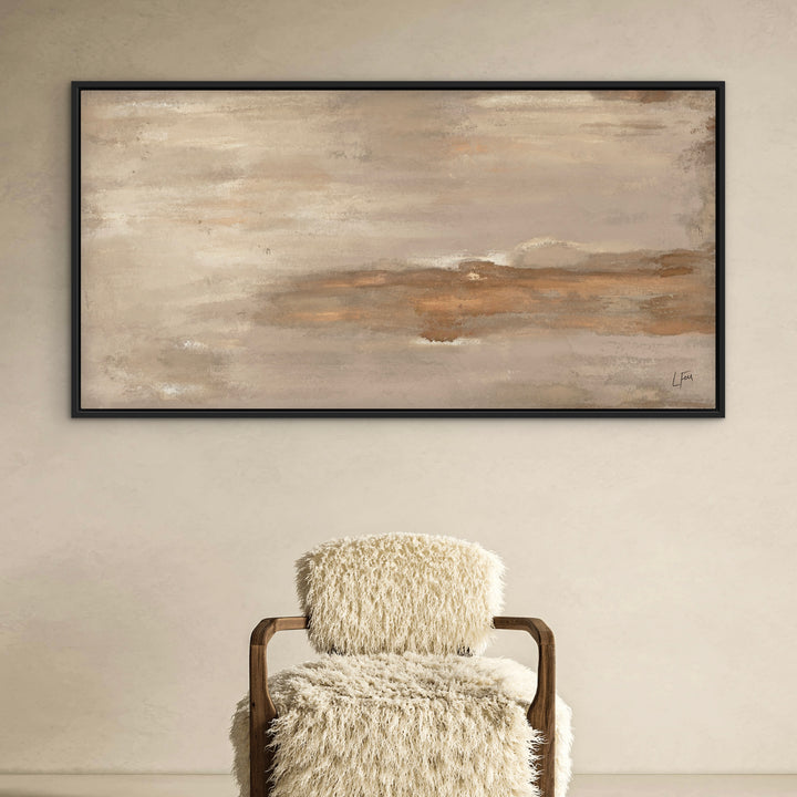 Framed Canvas - Wondering Earth