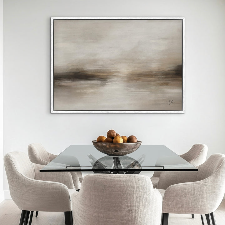 Framed Canvas - Calm Storm