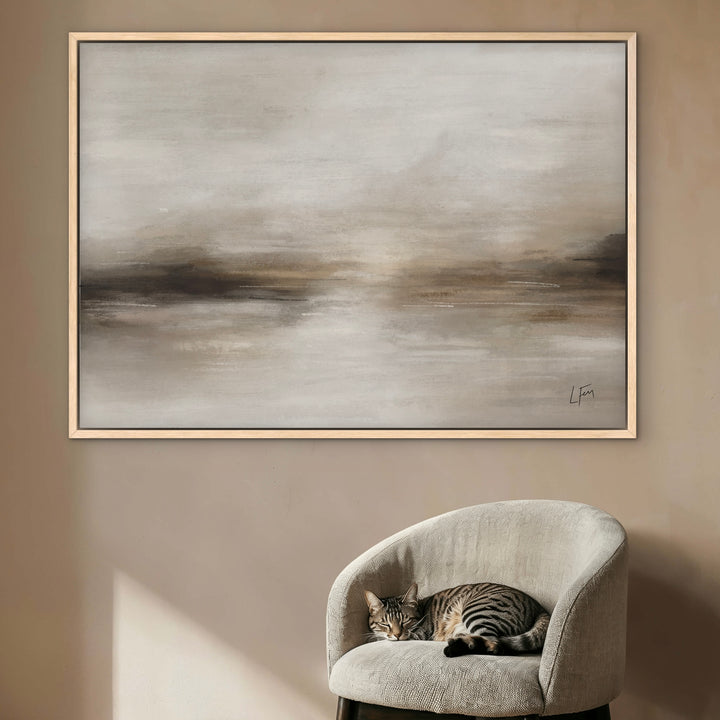 Framed Canvas - Calm Storm