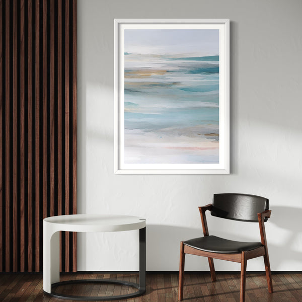 Set of 1 - Abstract Art 'Calm Ocean'