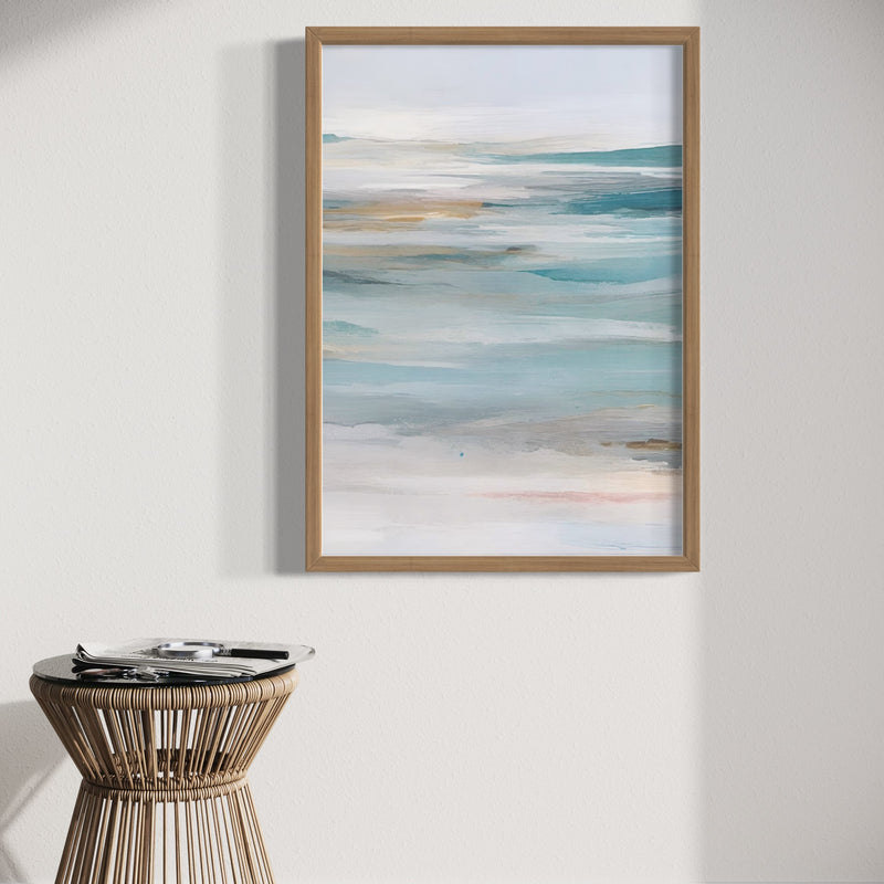 Set of 1 - Abstract Art 'Calm Ocean'