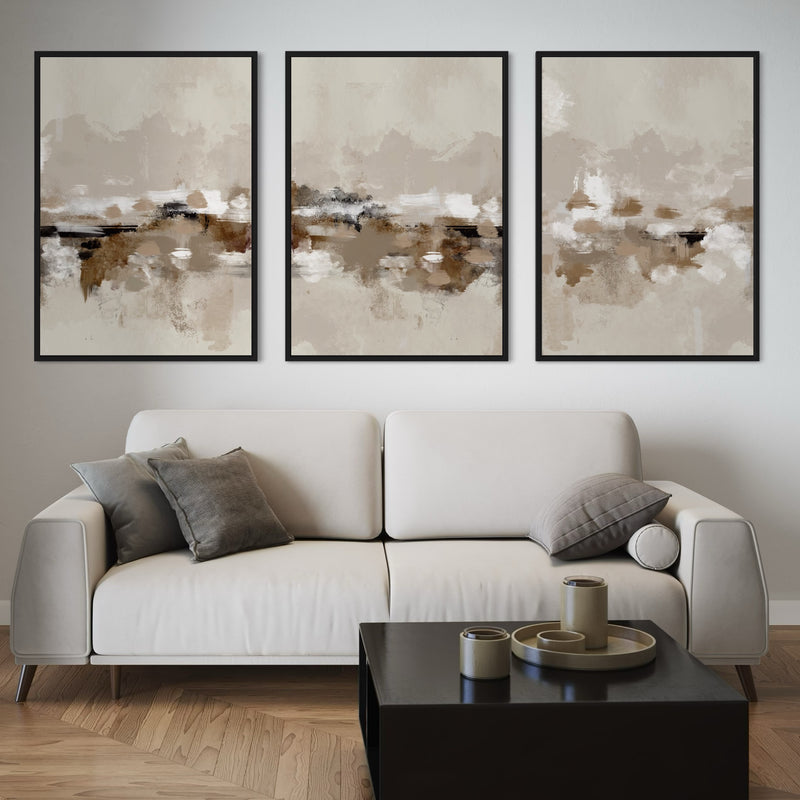 Set of 3 Framed Canvas - Seville