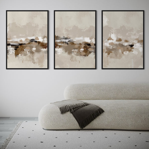 Set of 3 Framed Canvas - Seville