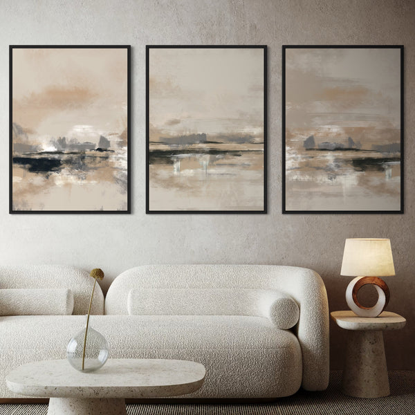 Set of 3 Framed Canvas - Rome