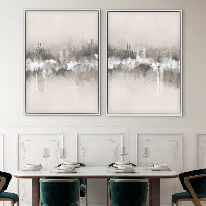 Framed Canvas Set of 2 - Nude Nights