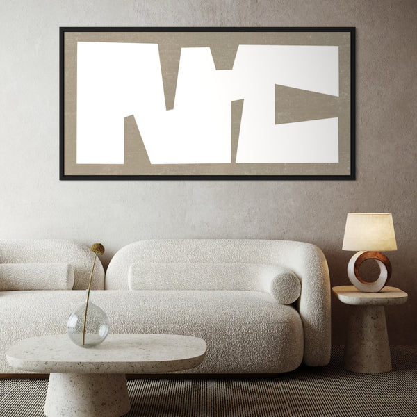 Framed Canvas - Melbourne