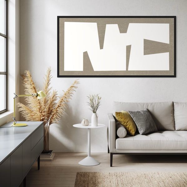 Framed Canvas - Melbourne