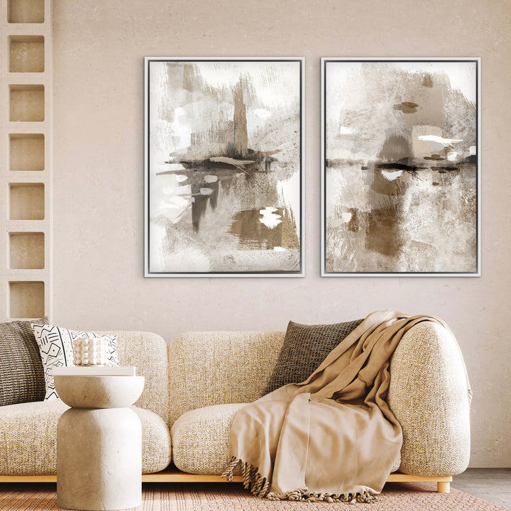 Framed Canvas Set of 2 - Portofino