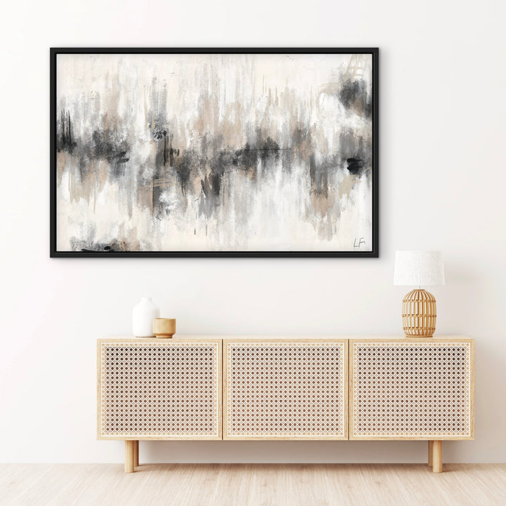 Framed Canvas - Whispered Haze