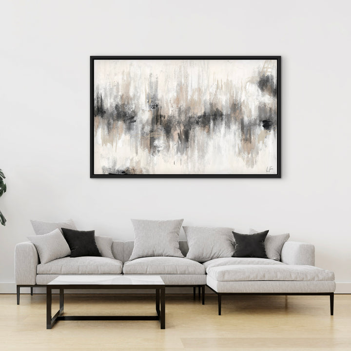 Framed Canvas - Whispered Haze