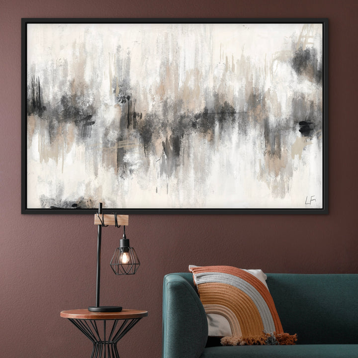 Framed Canvas - Whispered Haze