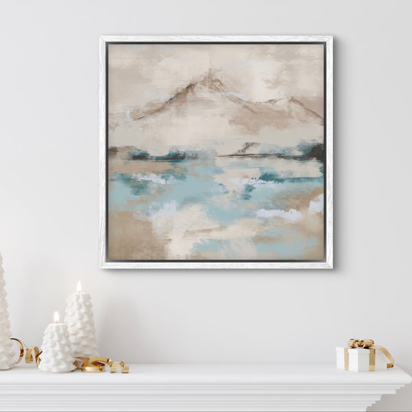 Framed Canvas - Mountains