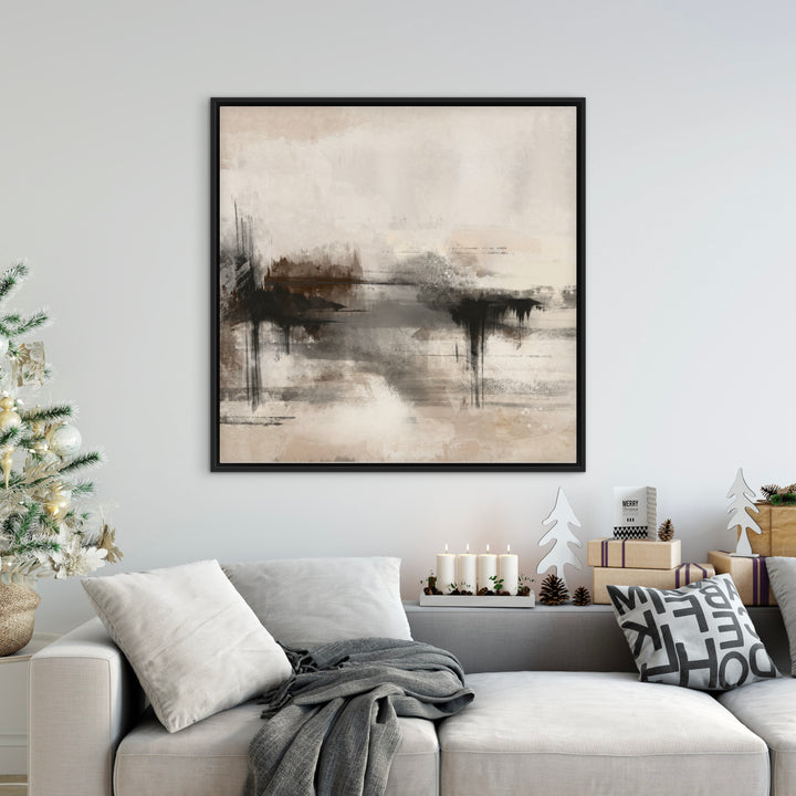 Framed Canvas - Bodrum styled in a modern home with Mediterranean decor accents