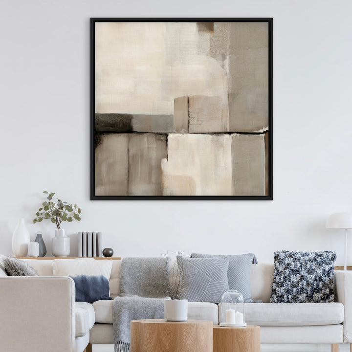 Framed Canvas - Linen Forms