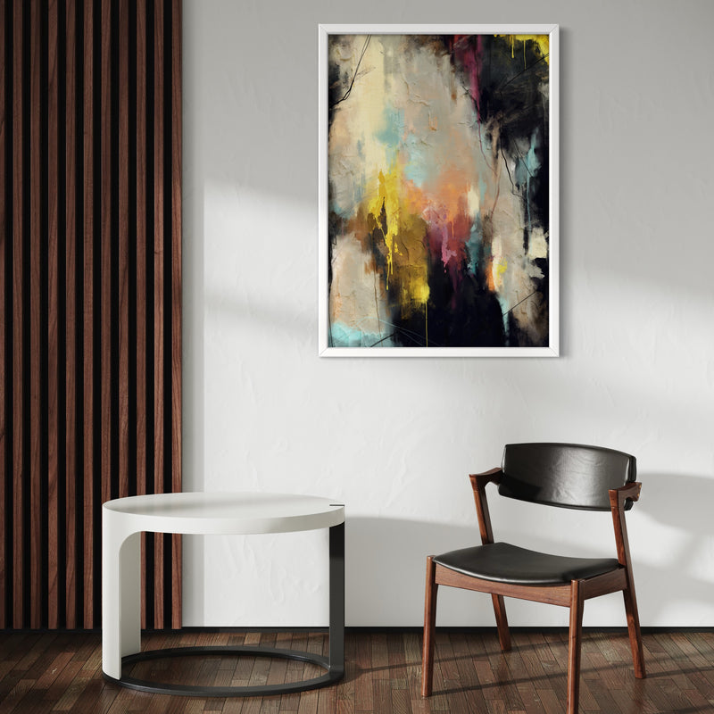 Set of 1 - Abstract Art 'Autumn Nights'