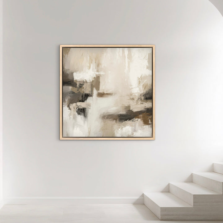 Framed Canvas - Santorini