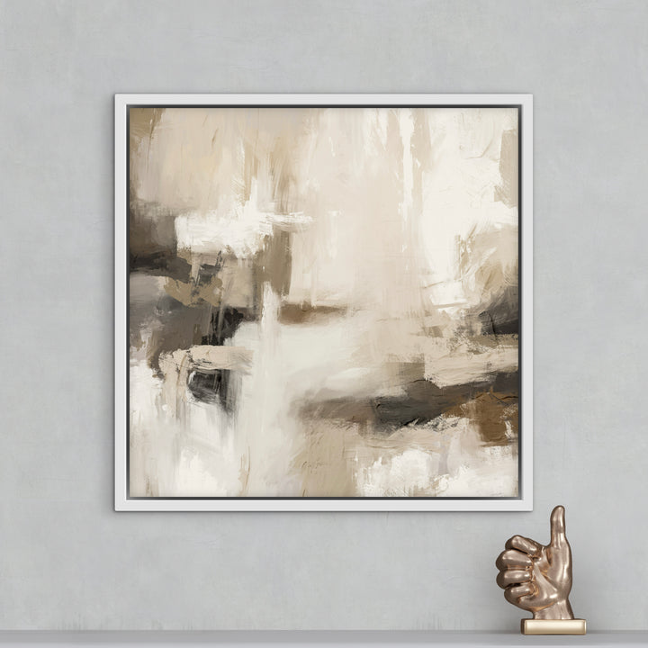 Framed Canvas - Santorini