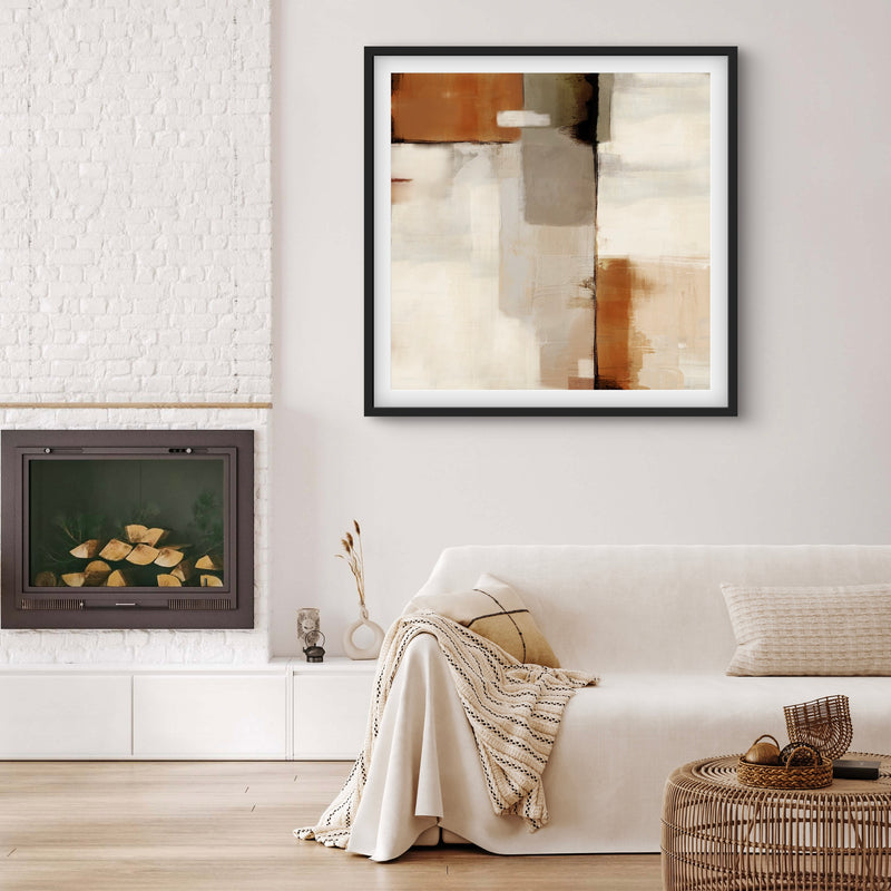Set of 1 - Abstract Art 'Sahara'