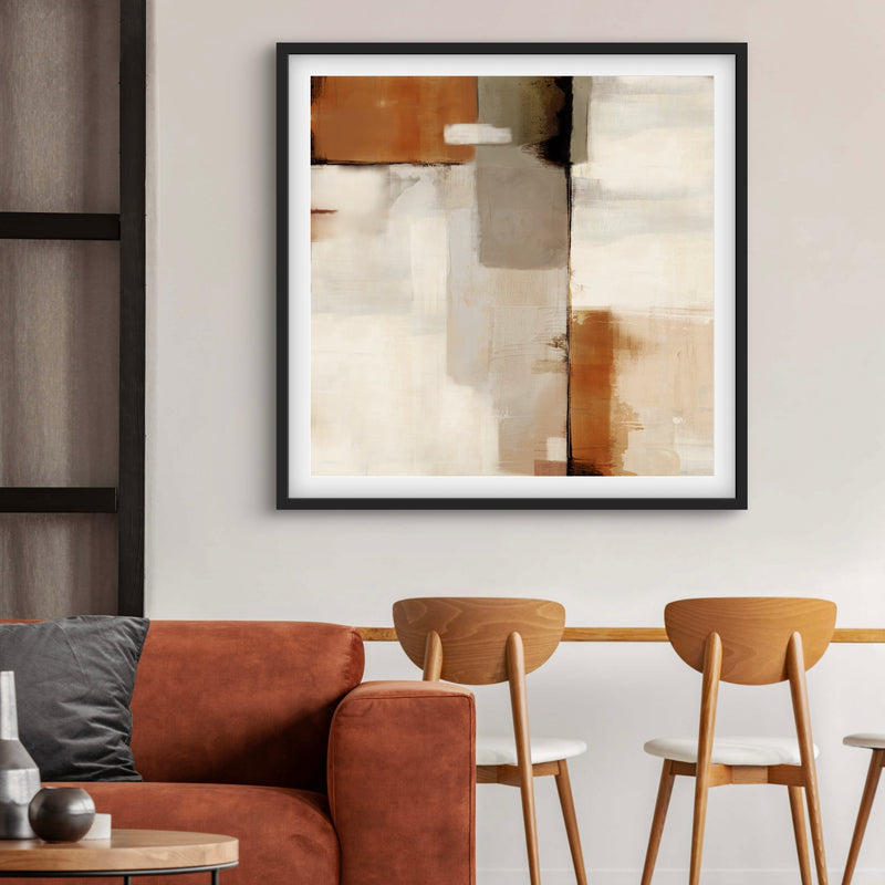 Set of 1 - Abstract Art 'Sahara'