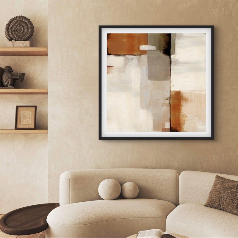 Set of 1 - Abstract Art 'Sahara'