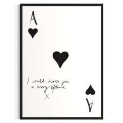 Framed Canvas - I Would Choose You