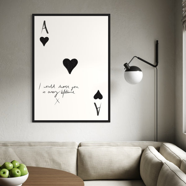 Framed Canvas - I Would Choose You
