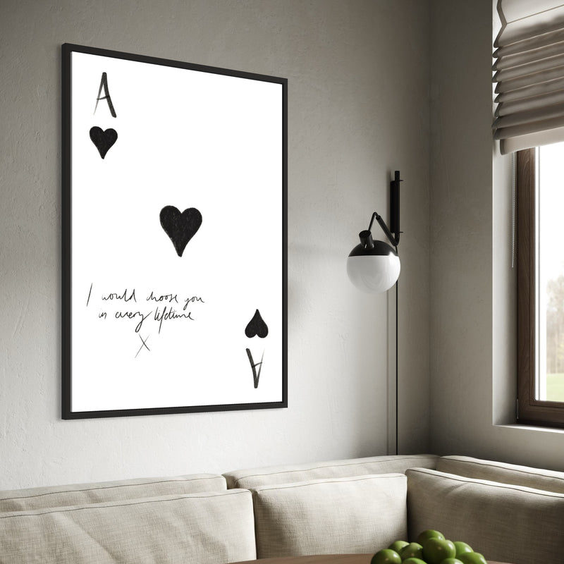 Framed Canvas - I Would Choose You