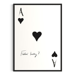 Framed Canvas - Feelin' Lucky