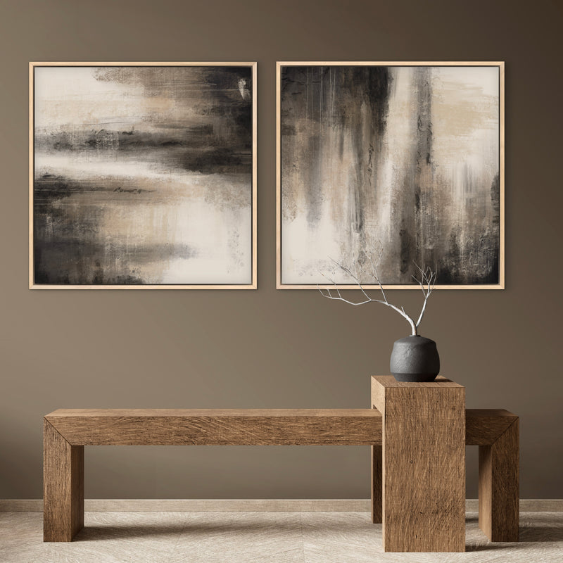 Framed Canvas Set of 2 - Obscura