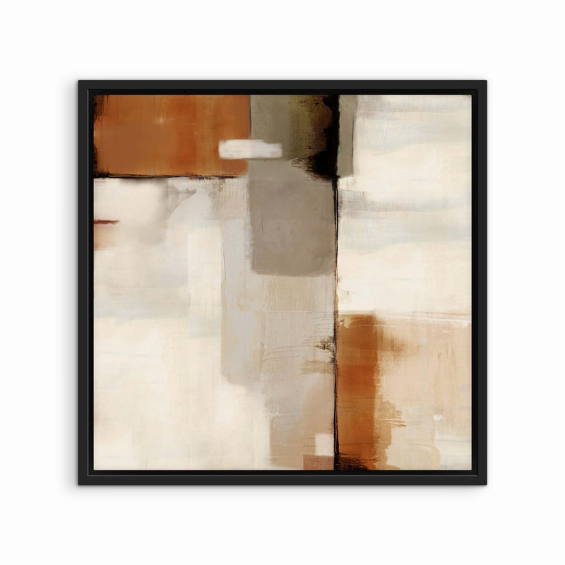 Sahara | Framed Abstract Canvas Art | HD London Art