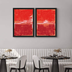 Framed Canvas Set of 2 - Madrid