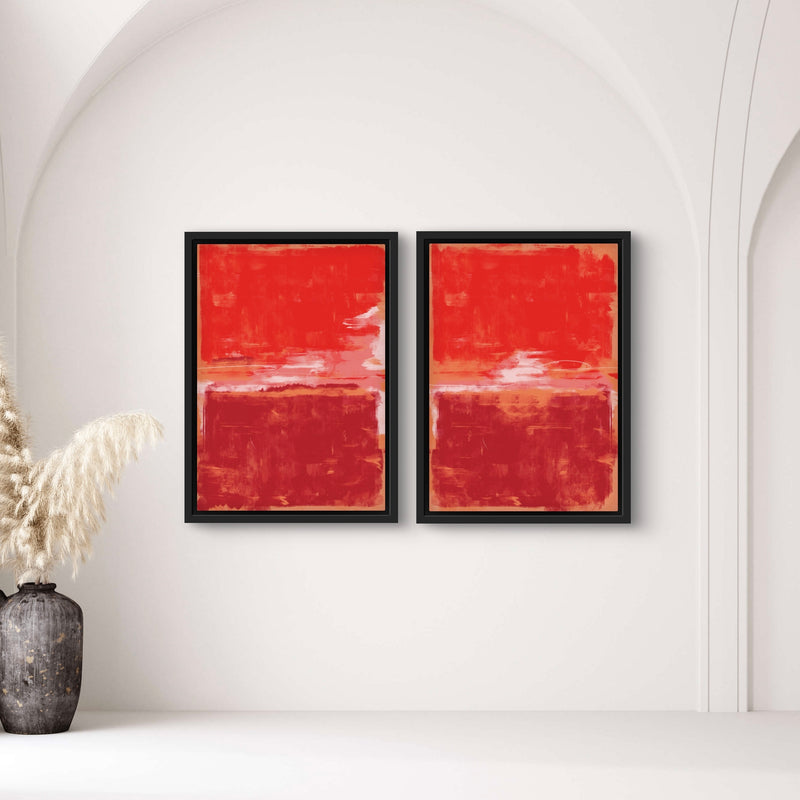 Framed Canvas Set of 2 - Madrid