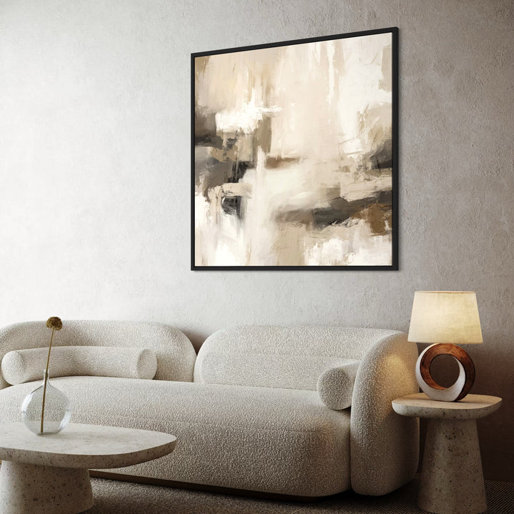 Framed Canvas - Santorini