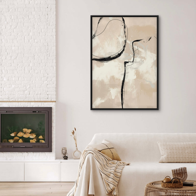 Framed Canvas  - Paris