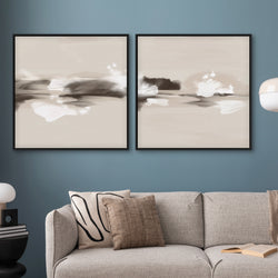 Framed Canvas Set of 2 - Melbourne