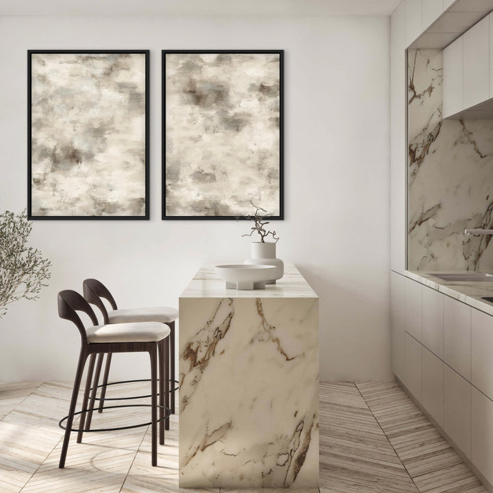 Framed Canvas Set of 2 - Still Morning