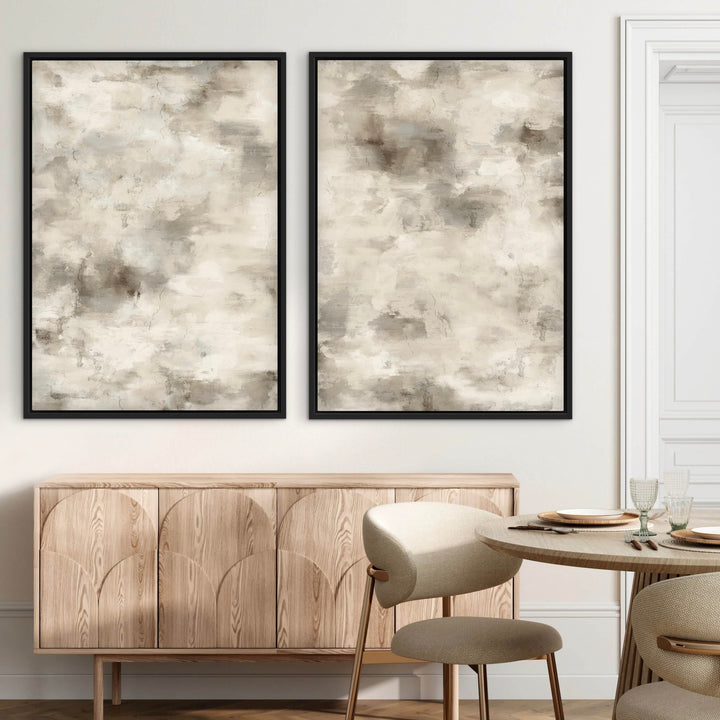 Framed Canvas Set of 2 - Still Morning