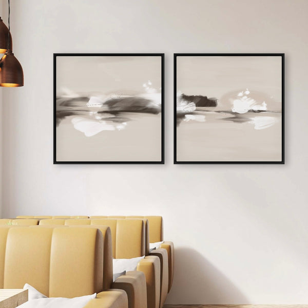 Framed Canvas Set of 2 - Melbourne