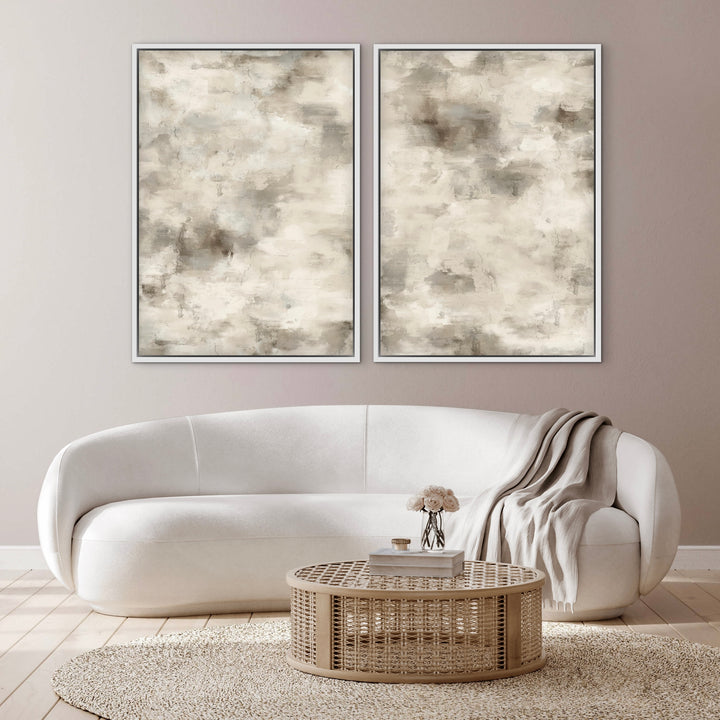 Framed Canvas Set of 2 - Still Morning