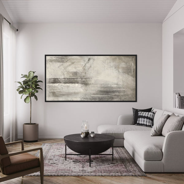 Framed Canvas - Grey Mirage