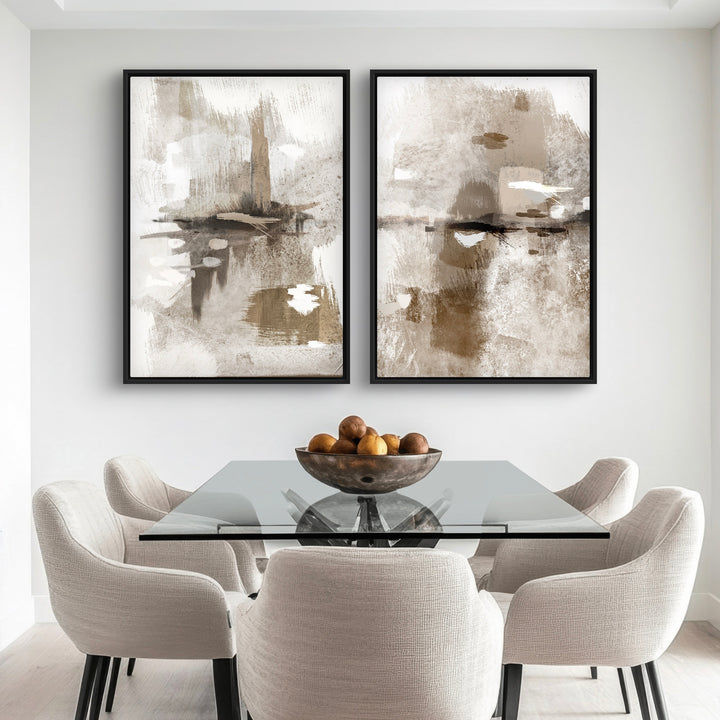 Framed Canvas Set of 2 - Portofino