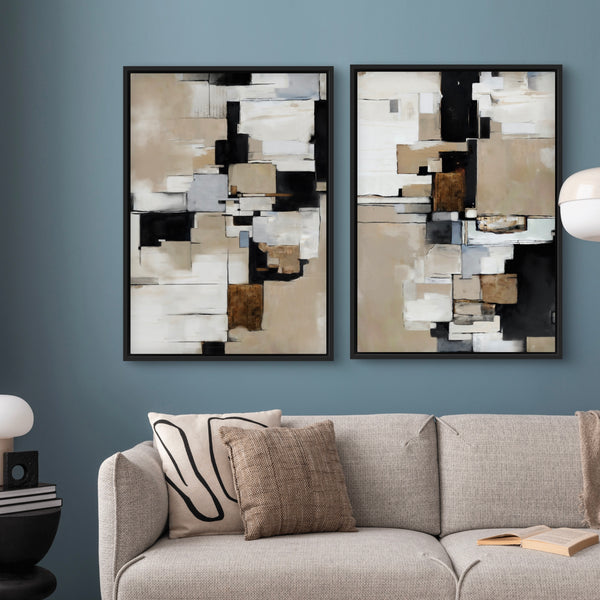 Framed Canvas Set of 2 - Cairo