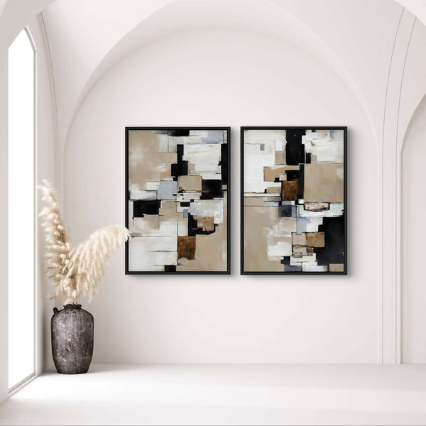 Framed Canvas Set of 2 - Cairo