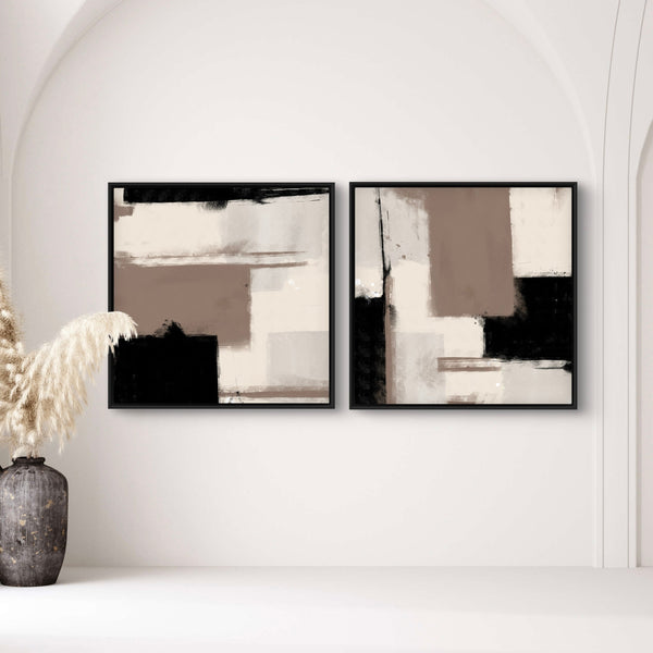 Framed Canvas Set of 2 - Oslo