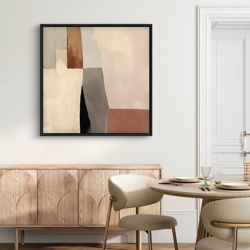 Framed Canvas - Desert Columns