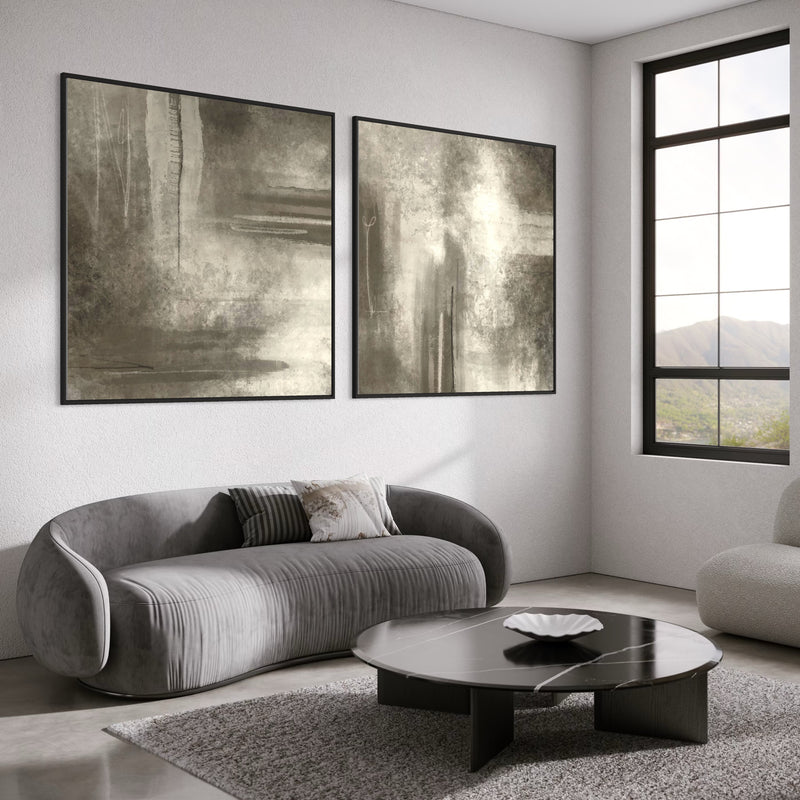 Framed Canvas Set of 2 - Venezian Dusk