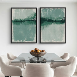 Framed Canvas Set of 2 - Venice