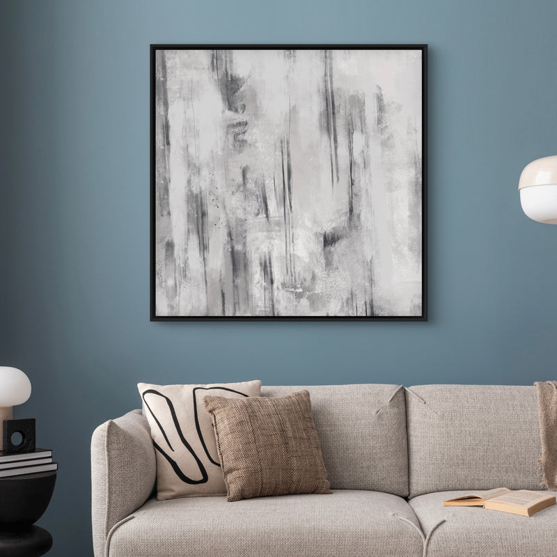 Framed Canvas - Concrete