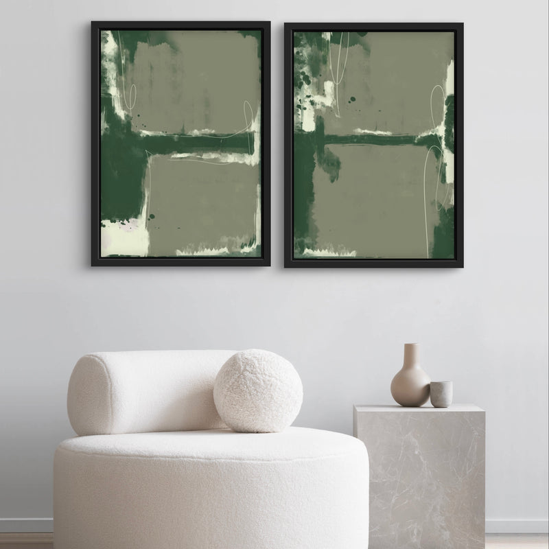 Framed Canvas Set of 2 - Soho