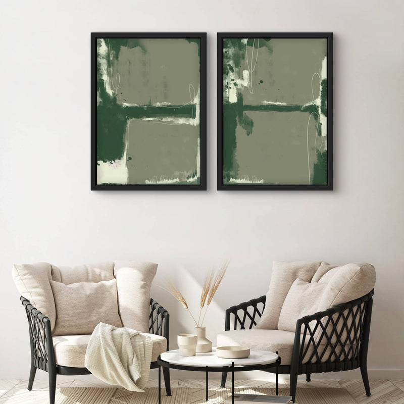 Framed Canvas Set of 2 - Soho